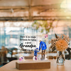 Grandpa Keepsake Acrylic Plaque | Square Design | Sentimental Gift for Grandfather